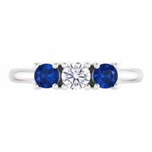 Natural Diamond Ring 0.60ct - White Gold 14K