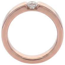 Natural Diamond Ring 0.75ct - Rose Gold 14K