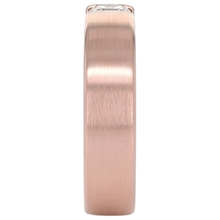Natural Diamond Ring 0.75ct - Rose Gold 14K