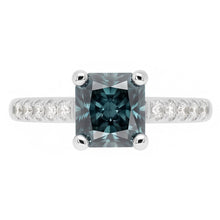 Natural Diamond Ring 0.75ct - White Gold 14K