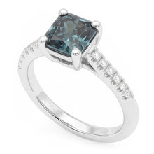 Natural Diamond Ring 0.75ct - White Gold 14K