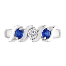 Natural Diamond Ring 0.90ct - White Gold 14K