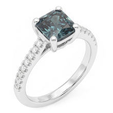 Natural Diamond Ring 1.25ct - White Gold 14K