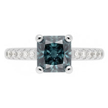 Natural Diamond Ring 1.25ct - White Gold 14K