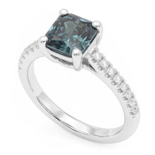 Natural Diamond Ring 1.25ct - White Gold 14K