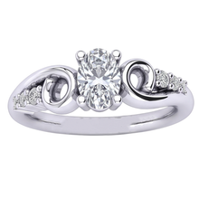 Natural Diamond Ring 1.50ct - White Gold 14K