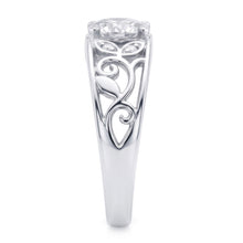 Natural Diamond Ring 1.50ct - White Gold 14K