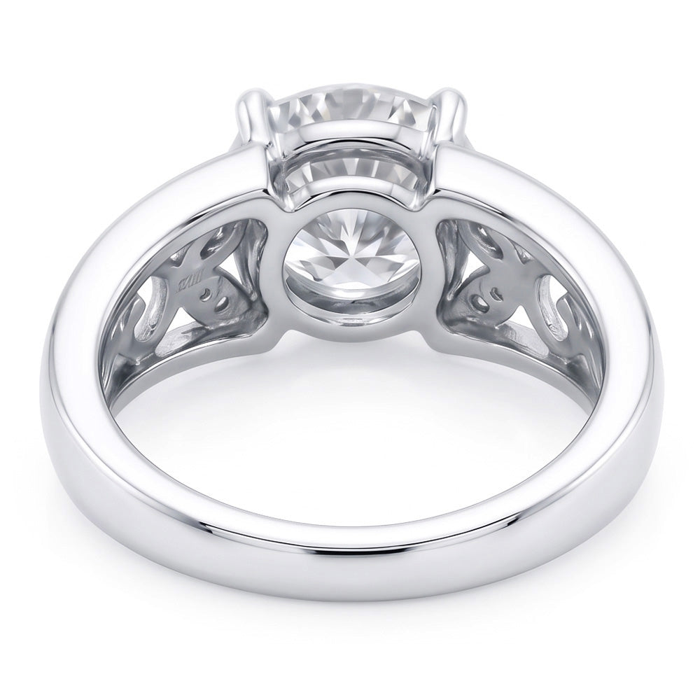 Natural Diamond Ring 1.50ct - White Gold 14K