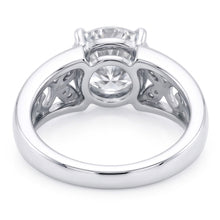Natural Diamond Ring 1.50ct - White Gold 14K