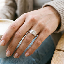 Natural Diamond Ring 1.50ct - White Gold 14K