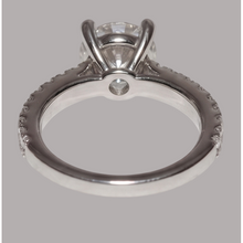 Natural Diamond Ring 1.50ct - White Gold 14K