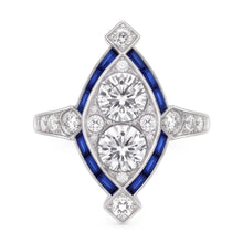 Natural Diamond Ring 1.75ct - White Gold 14K