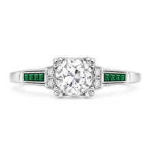 Natural Diamond Ring 1.75ct - White Gold 14K