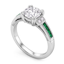Natural Diamond Ring 1.75ct - White Gold 14K