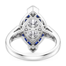 Natural Diamond Ring 1.75ct - White Gold 14K