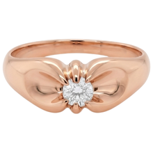 Natural Diamond Ring 1ct - Yellow Gold 14K