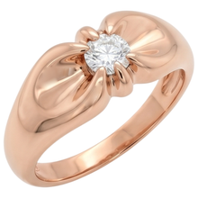 Natural Diamond Ring 1ct - Yellow Gold 14K