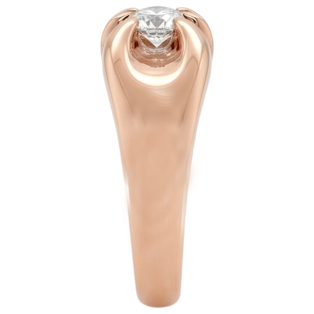 Natural Diamond Ring 1ct - Yellow Gold 14K