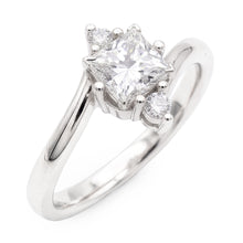 Natural Diamond Ring 2.20ct - White Gold 14K