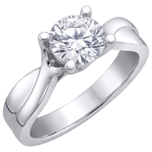 Natural Diamond Ring 2.25ct - White Gold 14K
