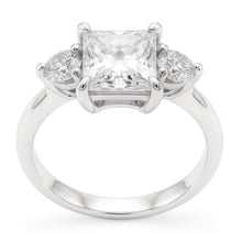 Natural Diamond Ring 2.25ct - White Gold 14K