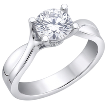Natural Diamond Ring 2.25ct - White Gold 14K