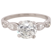 Natural Diamond Ring 2.25ct - White Gold 14K