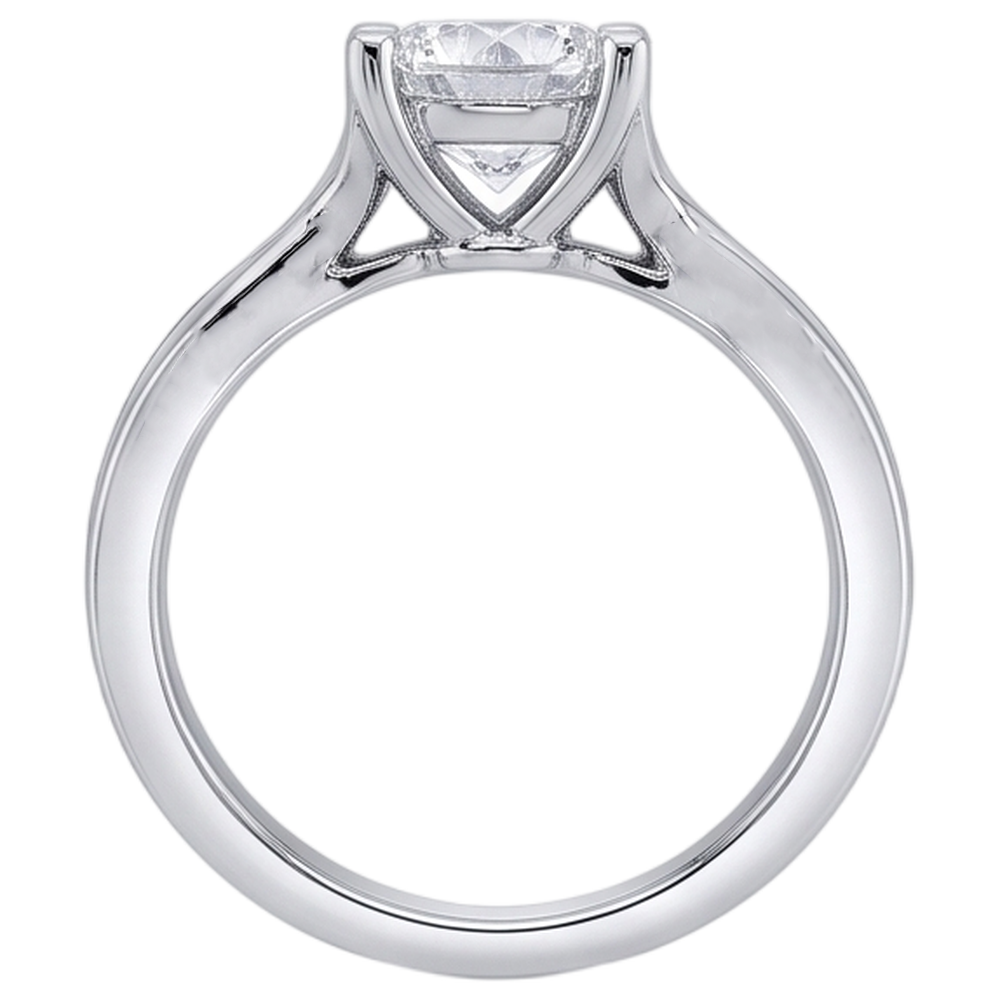 Natural Diamond Ring 2.25ct - White Gold 14K