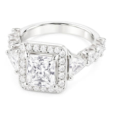 Natural Diamond Ring 2.50ct - White Gold 14K