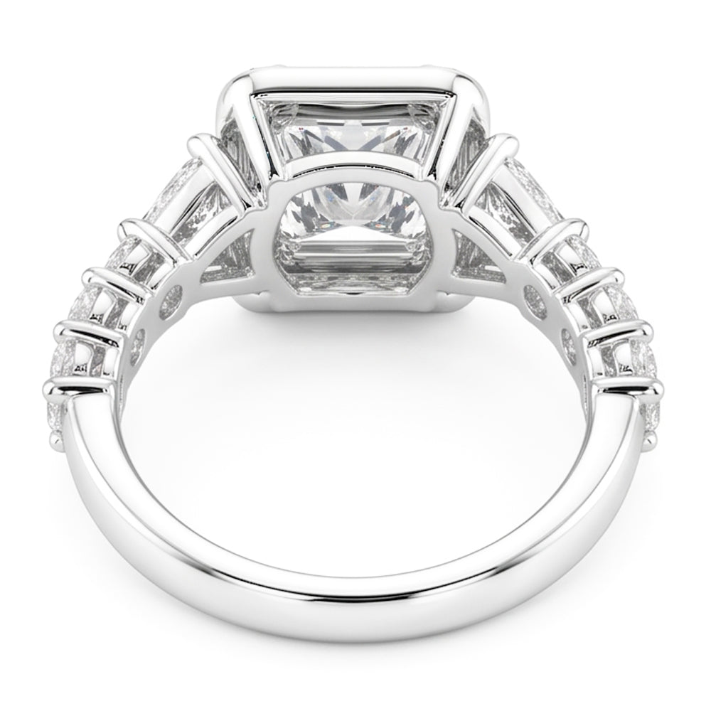 Natural Diamond Ring 2.50ct - White Gold 14K