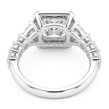 Natural Diamond Ring 2.50ct - White Gold 14K