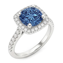 Natural Diamond Ring 2.51ct - White Gold 14K