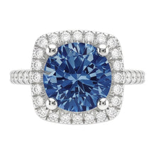 Natural Diamond Ring 2.51ct - White Gold 14K