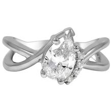 Natural Diamond Ring 2.70ct - White Gold 14K