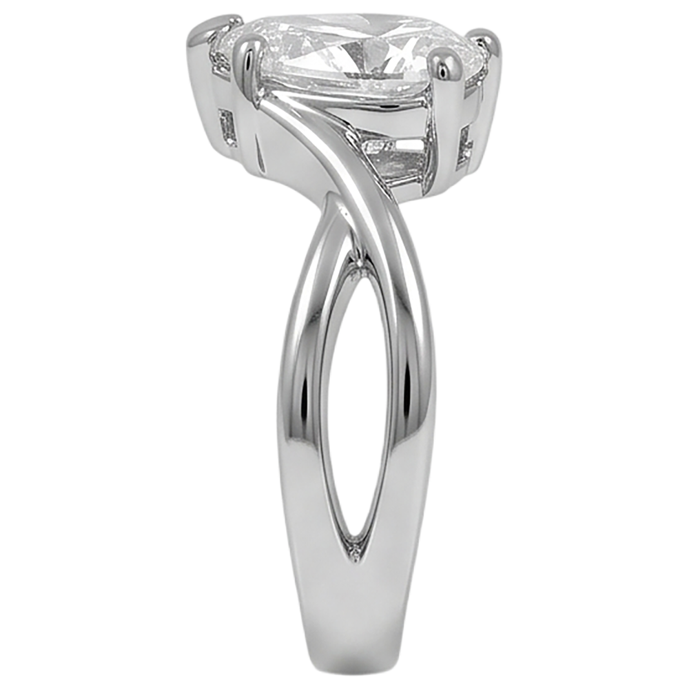 Natural Diamond Ring 2.70ct - White Gold 14K