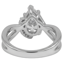 Natural Diamond Ring 2.70ct - White Gold 14K