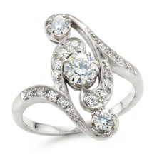Natural Diamond Ring 2.75ct - White Gold 14K