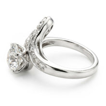 Natural Diamond Ring 2.75ct - White Gold 14K