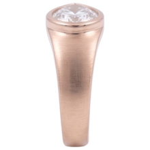 Natural Diamond Ring 2ct - Rose Gold 14K