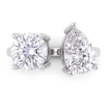 Natural Diamond Ring 2ct - White Gold 14K