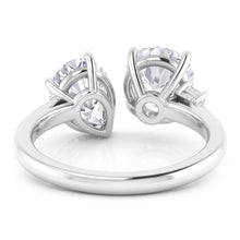 Natural Diamond Ring 2ct - White Gold 14K