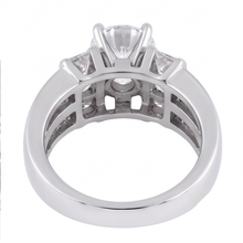 Natural Diamond Ring 3.01ct - White Gold 14K