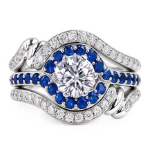 Natural Diamond Ring 3.50ct - White Gold 14K