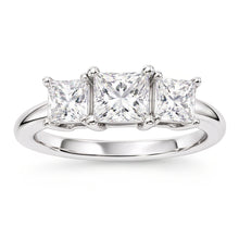 Natural Diamond Ring 3.50ct - White Gold 14K