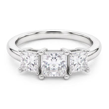 Natural Diamond Ring 3.50ct - White Gold 14K