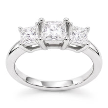 Natural Diamond Ring 3.50ct - White Gold 14K