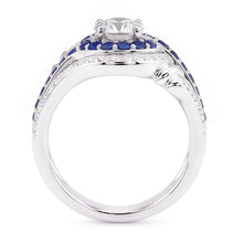 Natural Diamond Ring 3.50ct - White Gold 14K