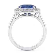 Natural Diamond Ring 3.75ct - White Gold 14K