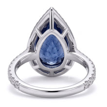 Natural Diamond Ring 3.75ct - White Gold 14K