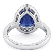 Natural Diamond Ring 3.75ct - White Gold 14K